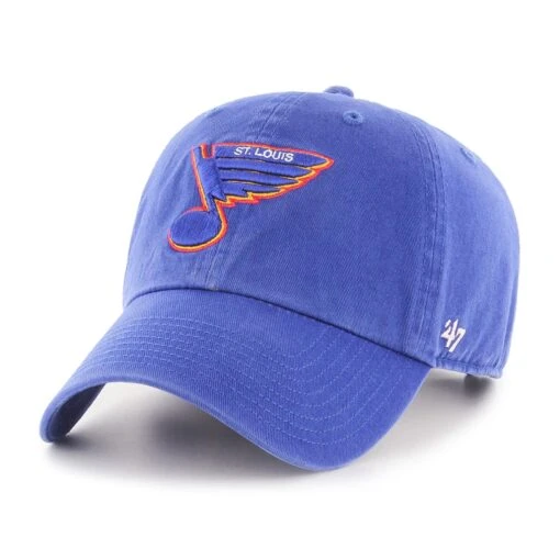 '47 BRAND St. Louis Blues 47 Brand NHL Clean Up Adjustable Hat
