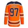 Edmonton Oilers Home Adidas PrimeGreen Senior Jersey (2021) - Connor McDavid