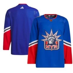 New York Rangers Adidas PrimeGreen Reverse Retro Senior Jersey