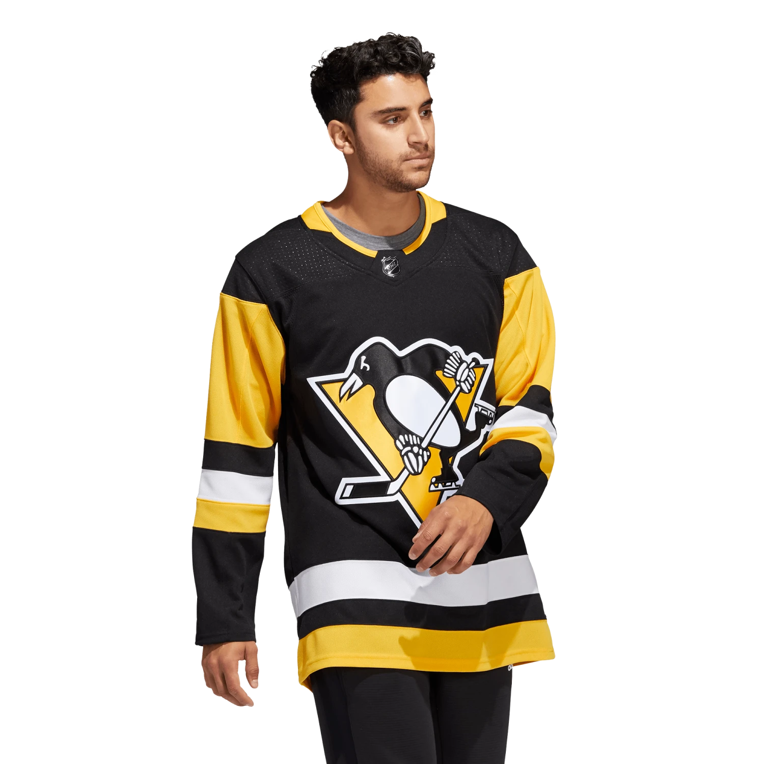 Pittsburgh Penguins Home Adidas PrimeGreen Senior Jersey - Image 3