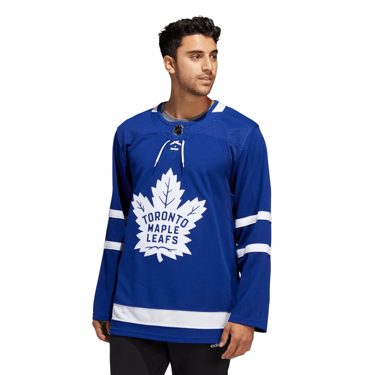 Toronto Maple Leafs Home Adidas PrimeGreen Senior Jersey - Image 2