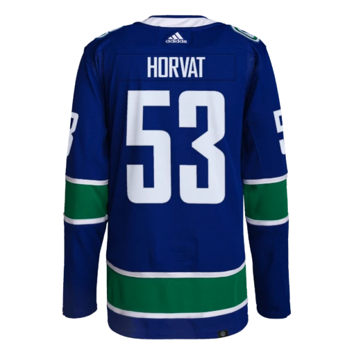 Vancouver Canucks Home Adidas PrimeGreen Senior Jersey - Bo Horvat