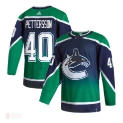 Vancouver Canucks Reverse Retro Adidas Authentic Senior Jersey - Elias Pettersson