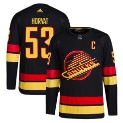 Vancouver Canucks Third Skate Adidas PrimeGreen Senior Jersey - Bo Horvat