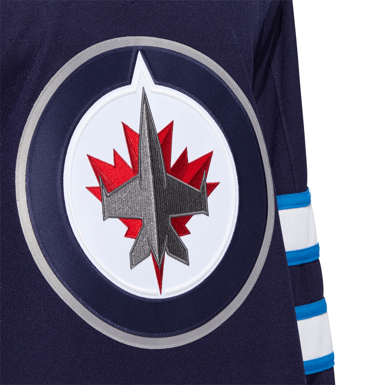 Winnipeg Jets Home Adidas PrimeGreen Senior Jersey - Image 7