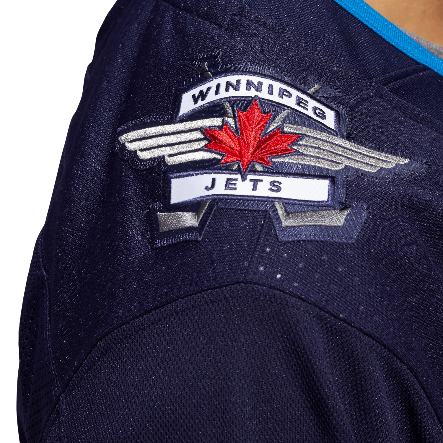Winnipeg Jets Home Adidas PrimeGreen Senior Jersey - Image 6