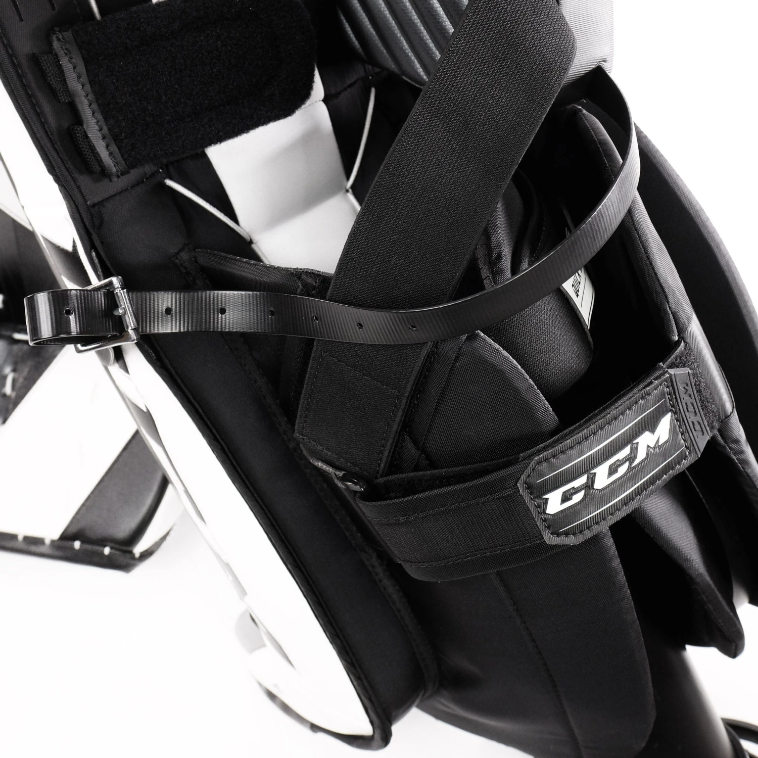 CCM Extreme Flex 5 Senior Goalie Leg Pads - "Pro" Stock - Cam Matwiv - Image 5