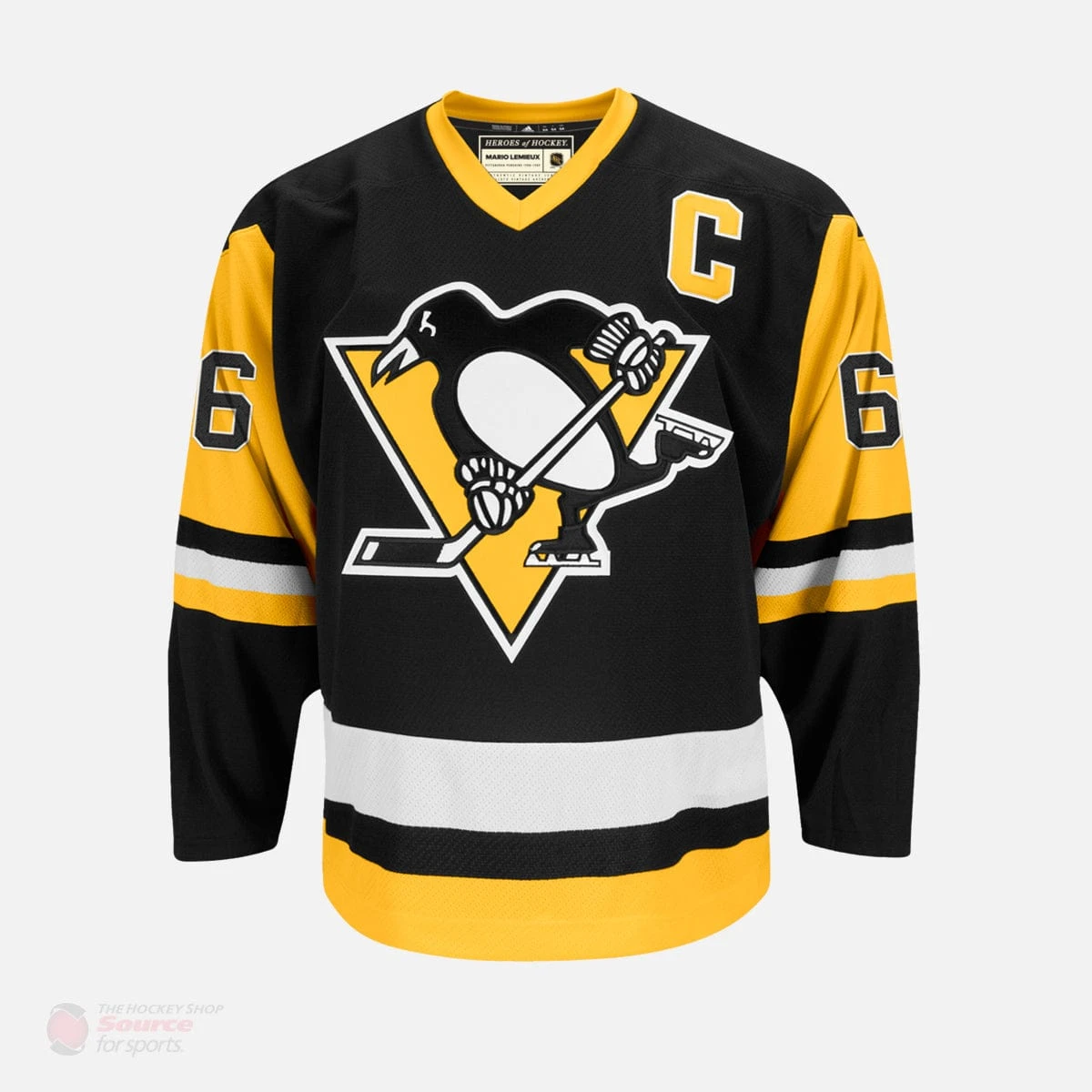 Pittsburgh Penguins CCM Heroes Of Hockey Senior Jersey - Mario Lemieux - Image 2