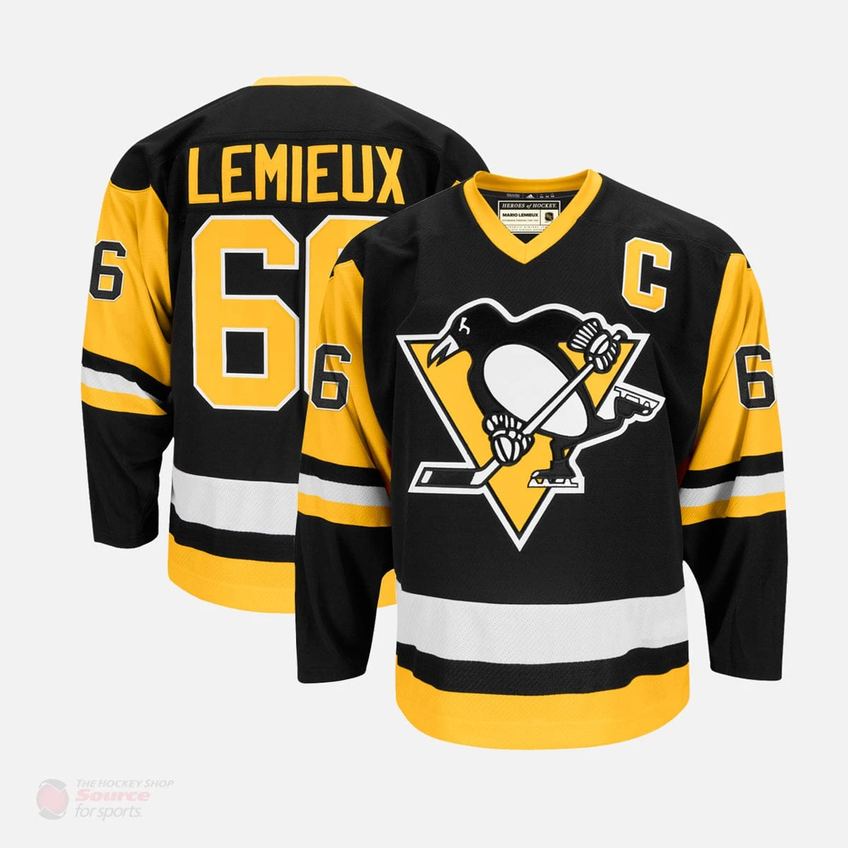 Pittsburgh Penguins CCM Heroes Of Hockey Senior Jersey - Mario Lemieux