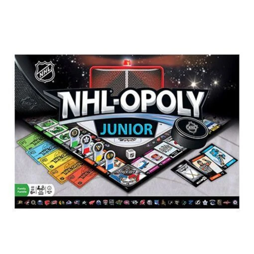 NHL Junior Opoly Board Game