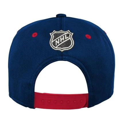 Montreal Canadiens Outer Stuff NHL Lifestyle Printed Flatbrim Adjustable Youth Hat - Image 2