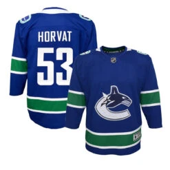 Vancouver Canucks Home Outer Stuff Premier Junior Jersey - Bo Horvat