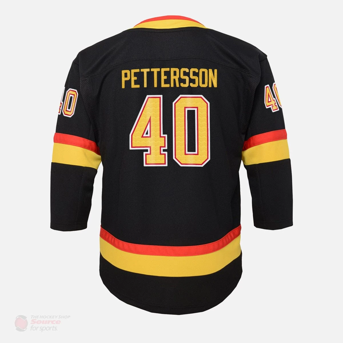 Vancouver Canucks Skate Outer Stuff Premier Youth Jersey - Elias Pettersson - Image 2