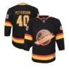 Vancouver Canucks Skate Outer Stuff Premier Youth Jersey - Elias Pettersson