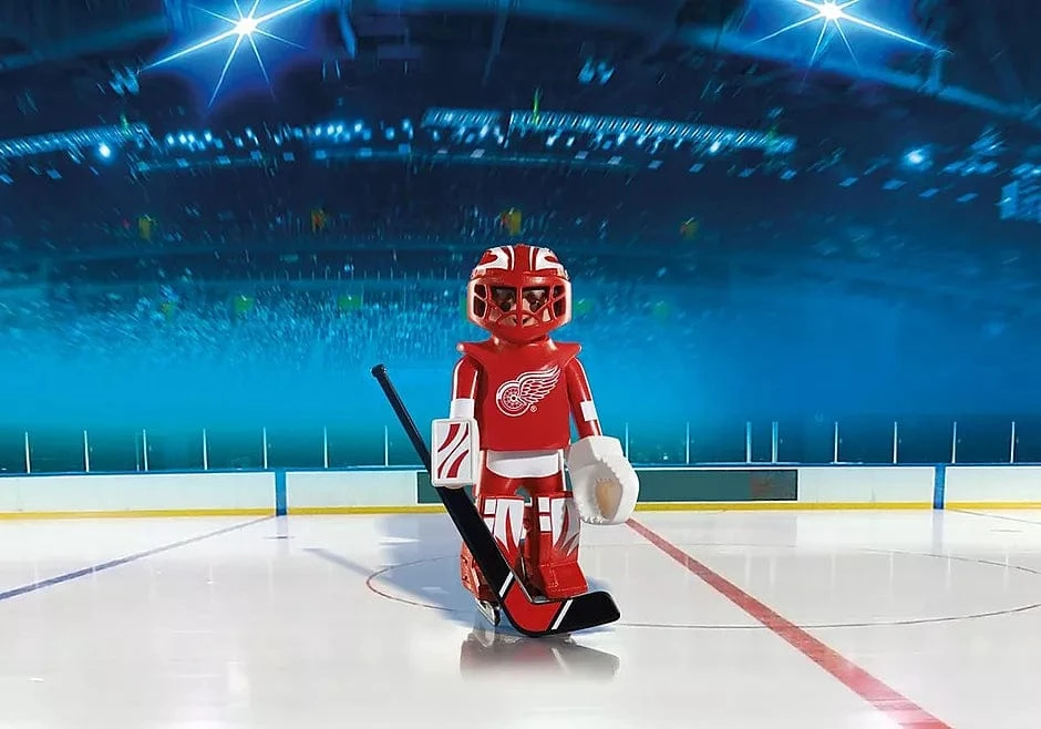 Playmobil NHL Hockey Goalie - Detroit - Image 2