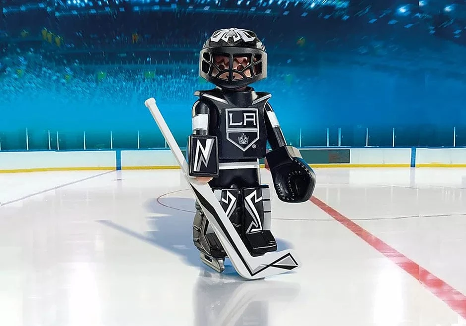 Playmobil NHL Hockey Goalie - Los Angeles - Image 2