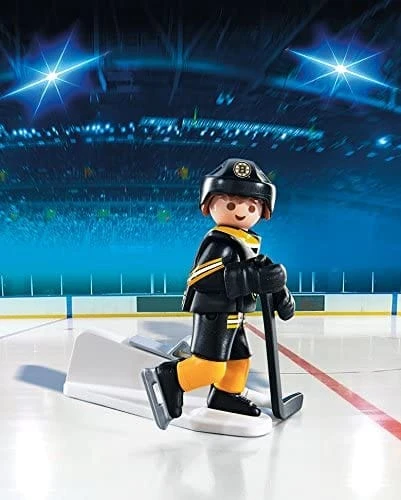 Playmobil NHL Hockey Player - Boston Bruins - Image 2