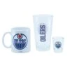 Edmonton Oilers Sports Vault NHL Glass Gift Set - 3 Pack
