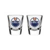Edmonton Oilers Sports Vault NHL Logo Shot Glass Set - 2 Pack