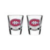 Montreal Canadiens Sports Vault NHL Logo Shot Glass Set - 2 Pack